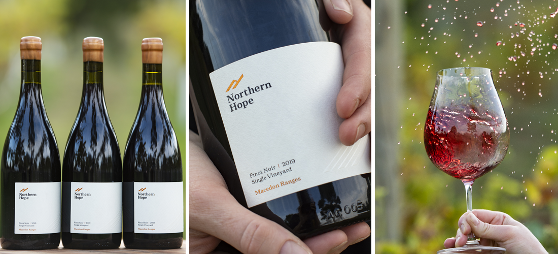 Collage of Northern Hope Winery images 